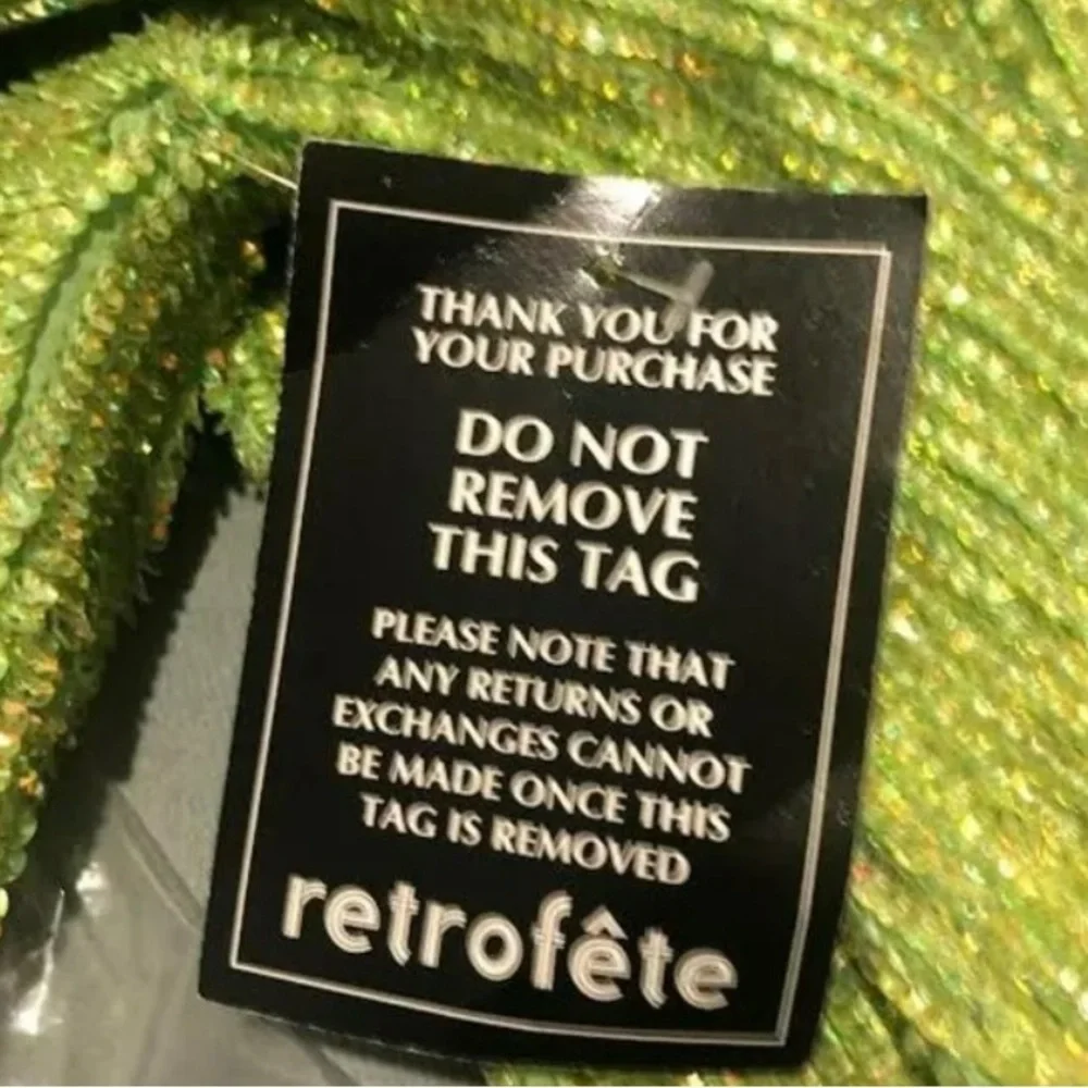 Retrofete Sequin Gabrielle Robe Dress. NWT. Size Medium. - Picture 8 of 11